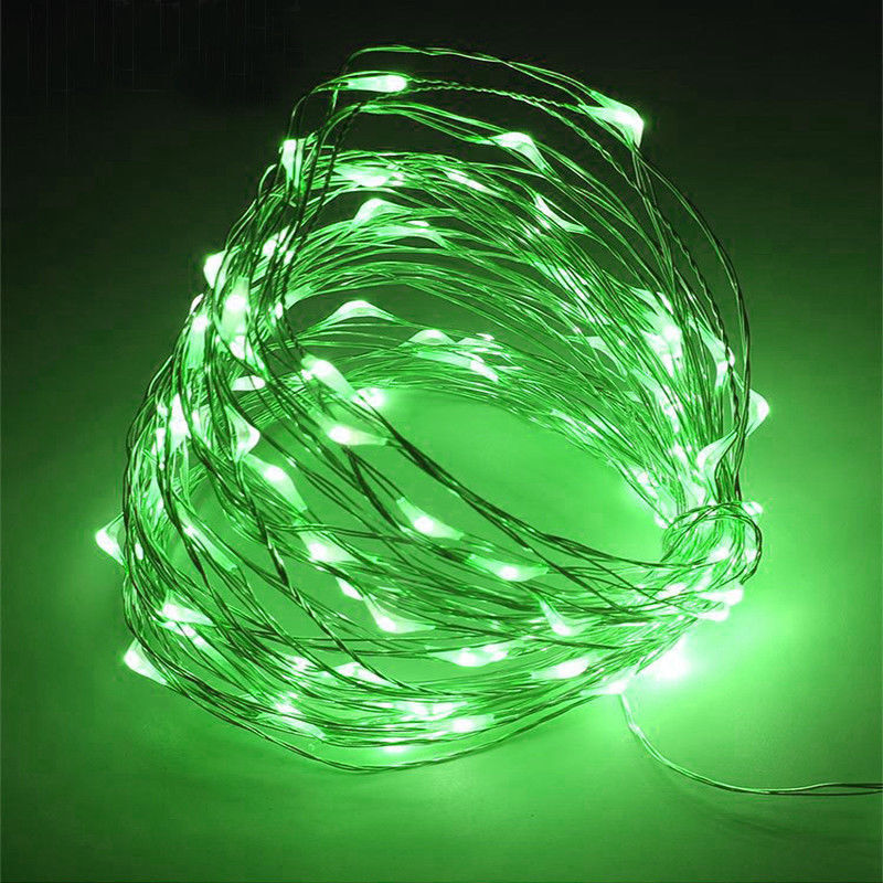String Lights 1-20M Waterproof Wire Garland Fairy Lights Birthday Wedding Valentine Christmas Decor Holiday Outdoor Garden Party