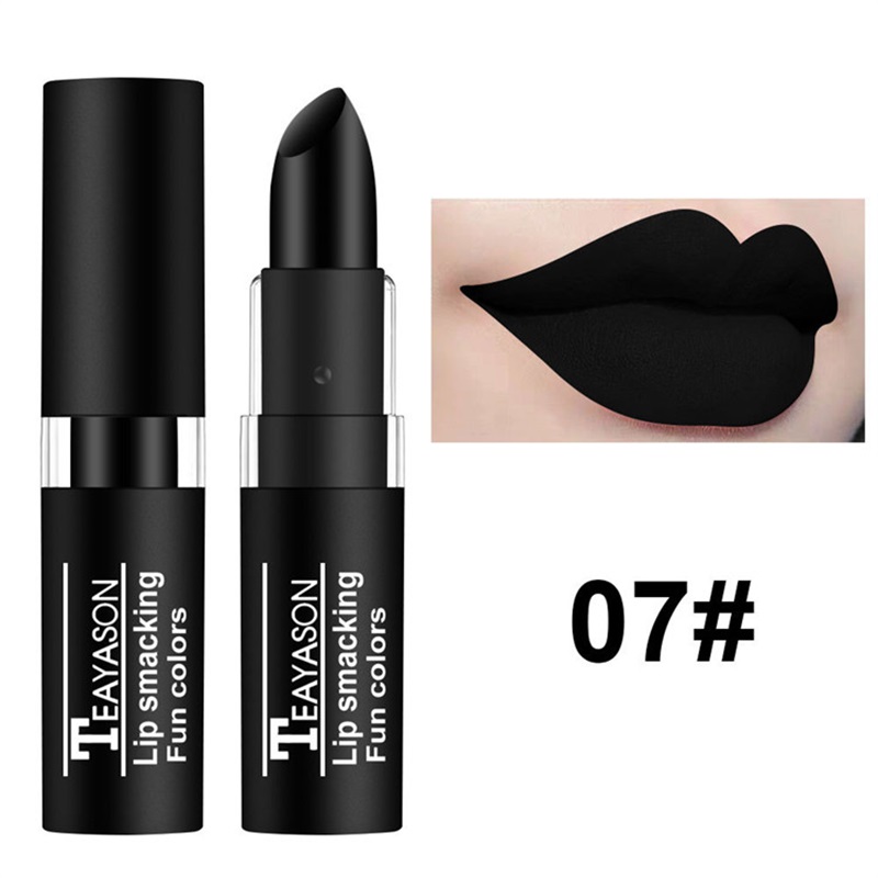 Best of Waterproof Matte Liquid Moisturizer Lipstick Long Lasting Sexy Red Black Lip Gloss Korean Makeup Cosmetics Reviews & Tips - Image 6