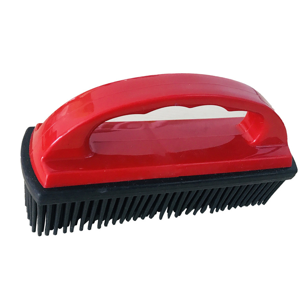 pente de massagem removedor de chuveiro portátil spa banhos gatos derramamento de cabelo silicone macio aparar cão grooming ferramenta limpeza escova pet