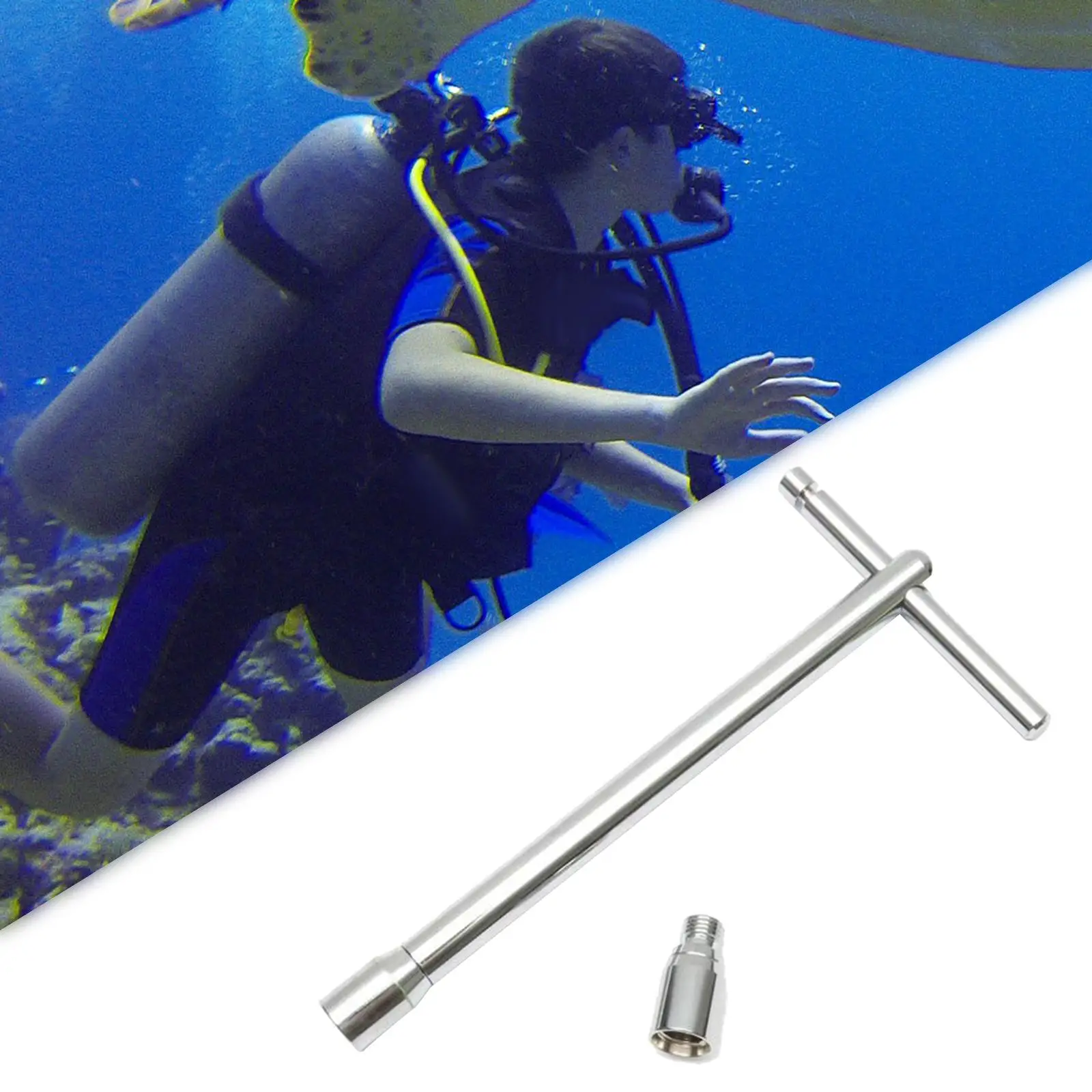 150mm Hose Protector Tool High Pressure for Scuba Diving Self Draining