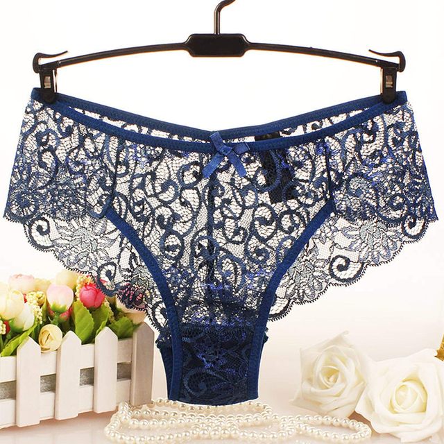 Ladies Hollow Out Underpants Underpant Sexy Panties Women Mid-waist Lace  Briefs Erotic Lingerie Transparent 2022 Трусы Женские - AliExpress