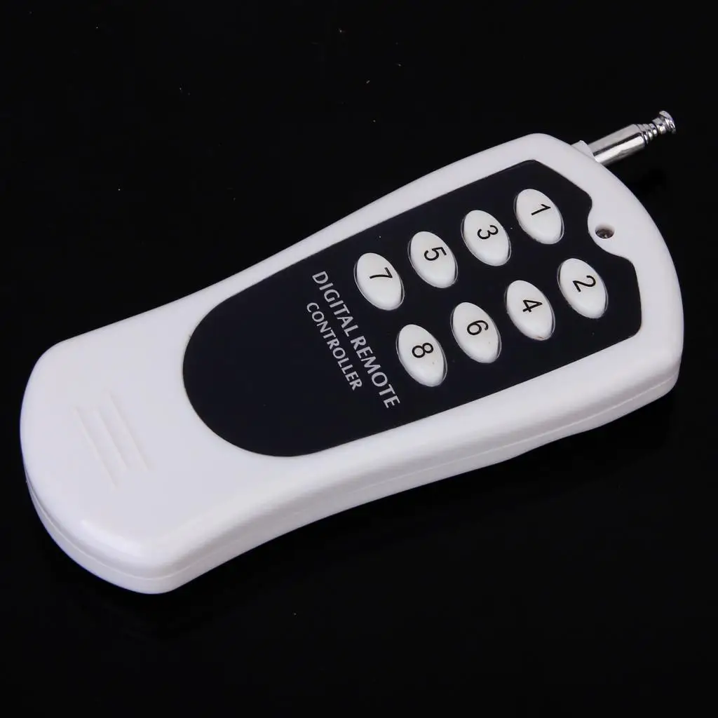 DC24V 8 Channel Relay RF Switch Remote Control Transmitter + Receiver 315MHz