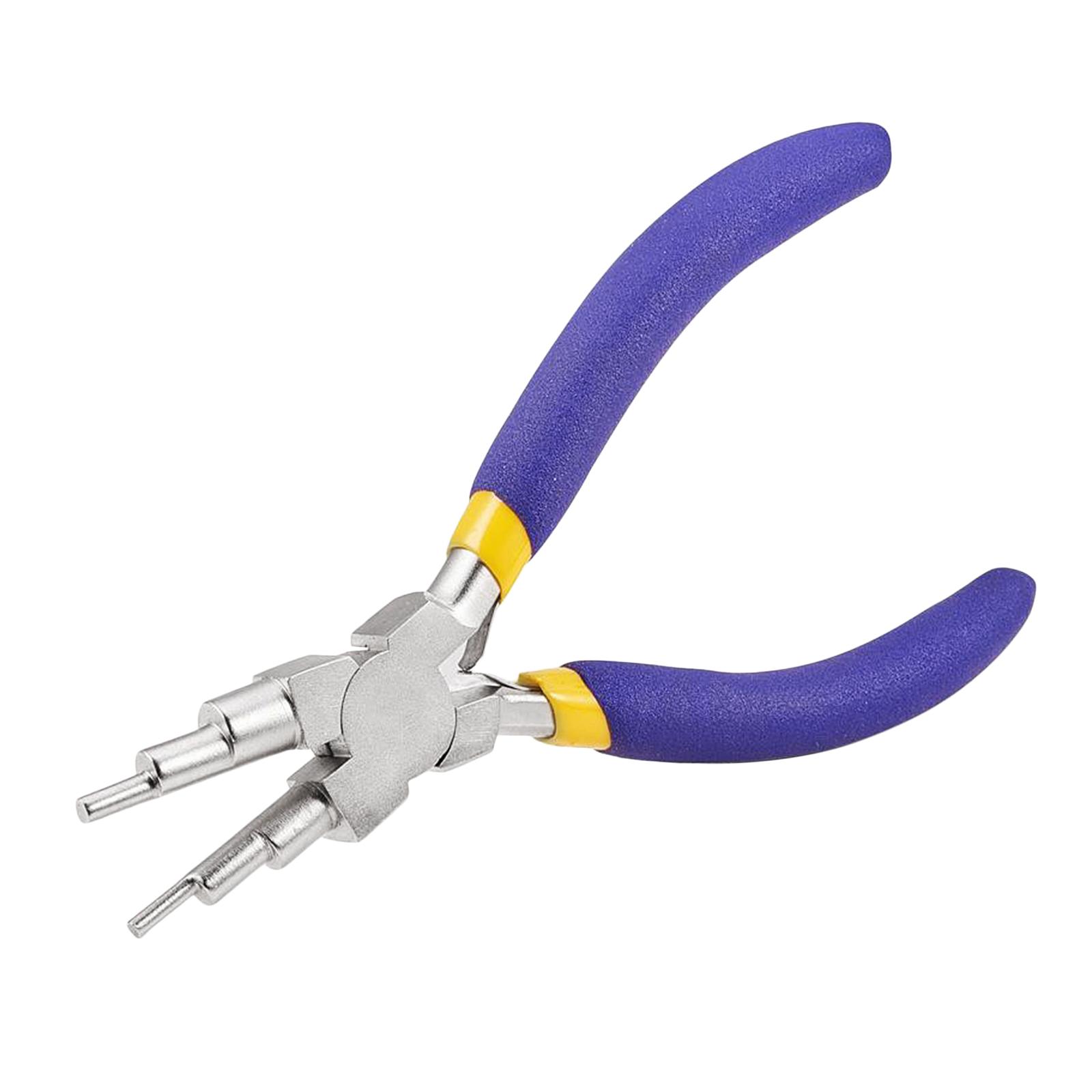 6-Step Bail Making Pliers Makes 2mm to 9mm Forming Jump  Jewelry Looping