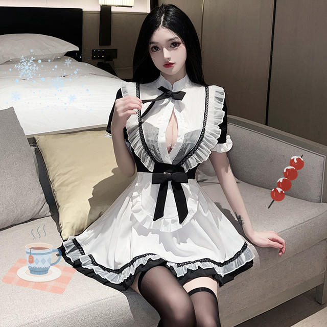 Cute Temptation Maid Outfit Cosplay Costumes Sweet Sexy Underwear