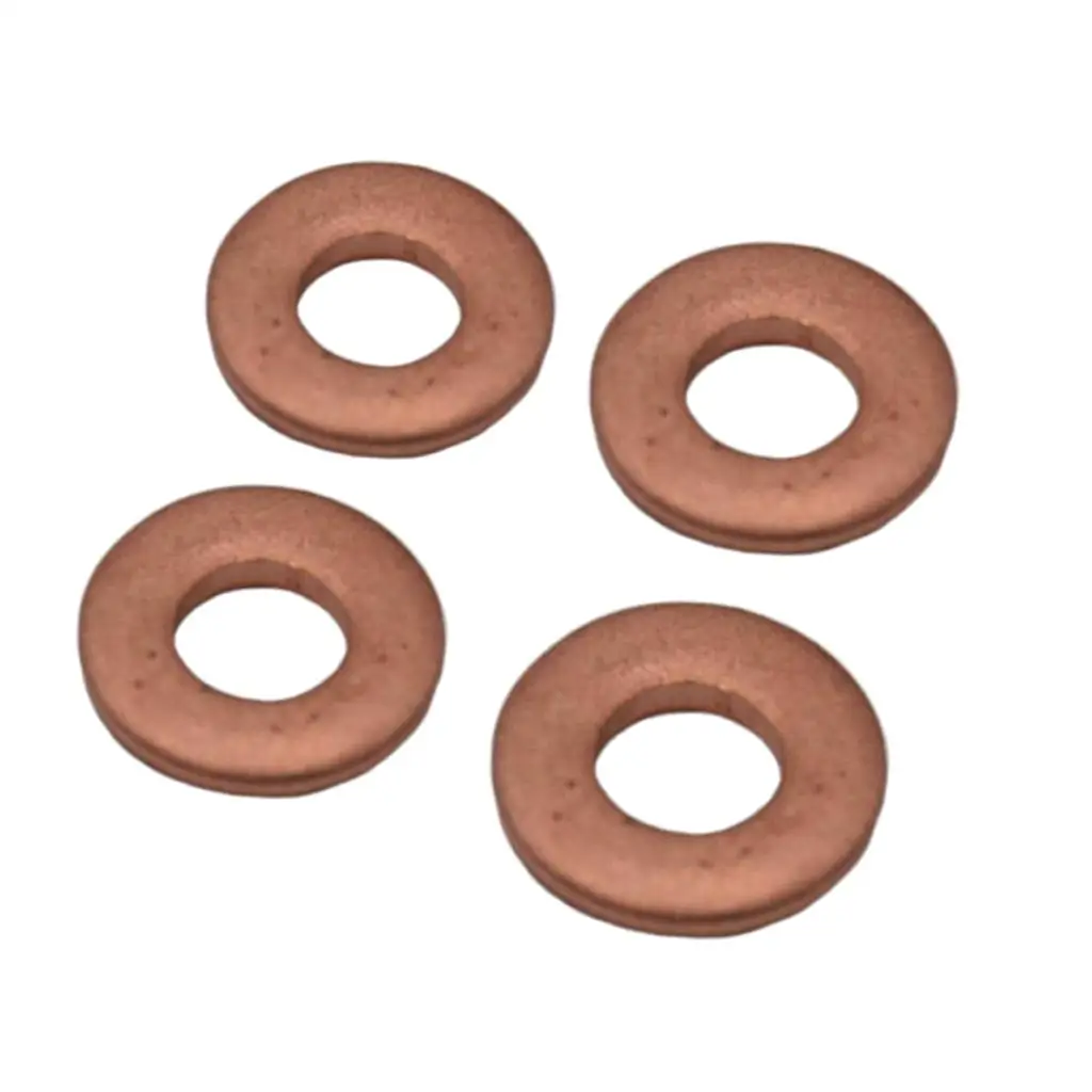 Lots 4 Injector Washer Seals O-Ring For Peugeot Citroen 1.6 HDI 198173