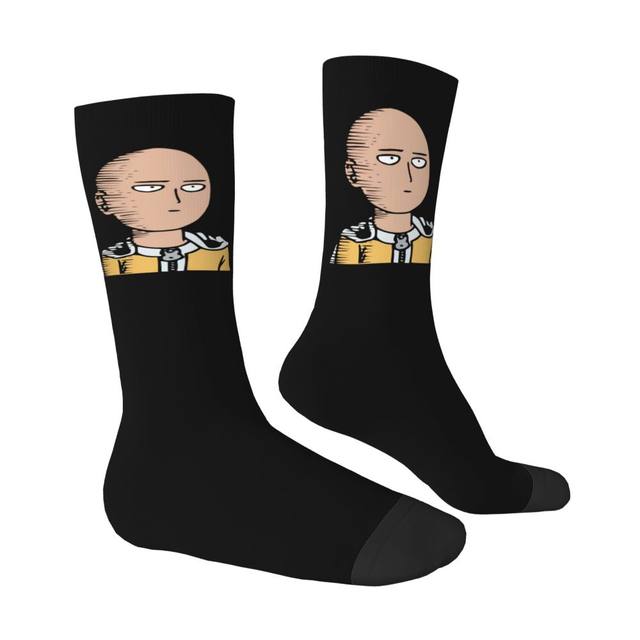 Happy Funny calzini da uomo Harajuku One Punch Man Manga Sock Saitama Ok  Anime Skateboard calzini da donna primavera estate autunno inverno -  AliExpress