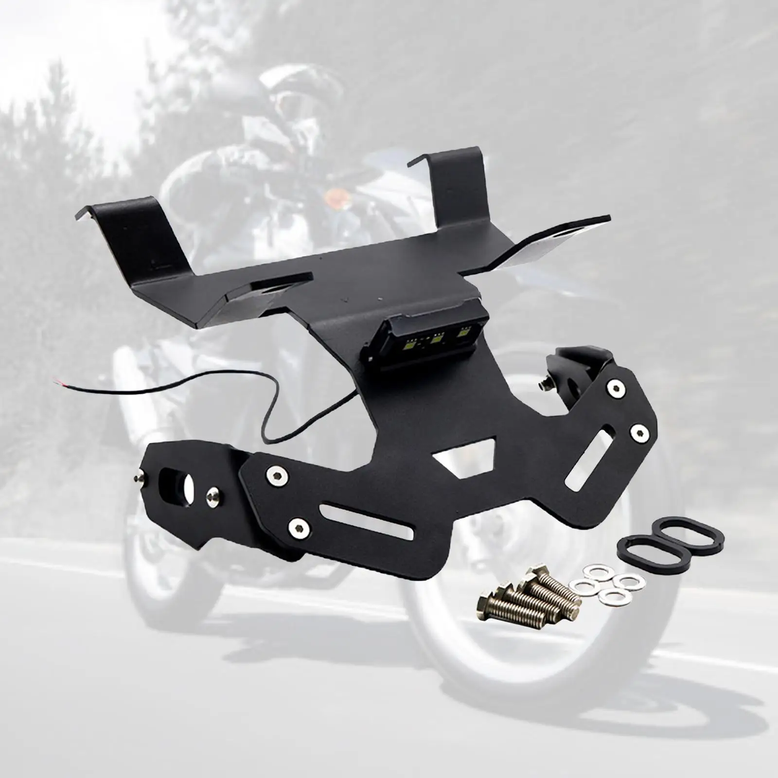 Motorcycle  Holder Bracket W/Lights  5R