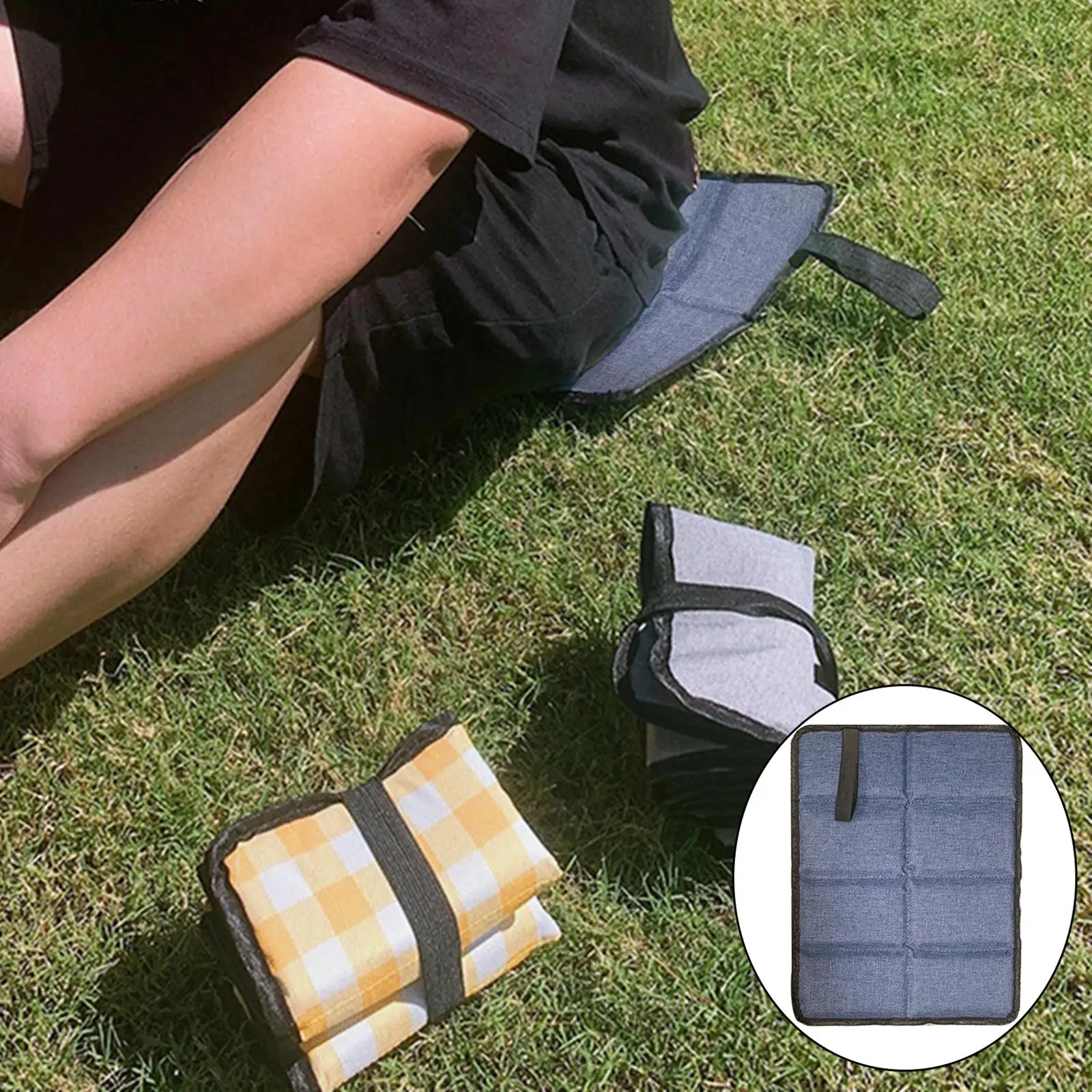 Foldable Camping Sit Mat Seat Cushion Foam Pad Waterproof Portable for  Picnic Outdoor Trekking