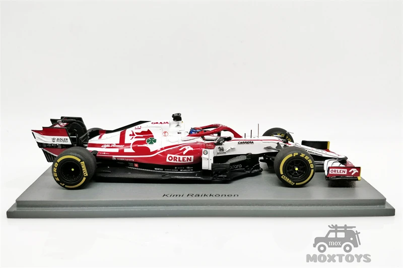 Spark 1:43 2021 F1 Alfa Romeo ORLEN C41 #7 Kimi Räikkönen BAHRAIN 