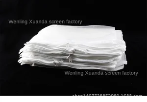 High Quality Nylon Zipper Aquarium Filter Bag with Ceramic Ring for Coral Sand