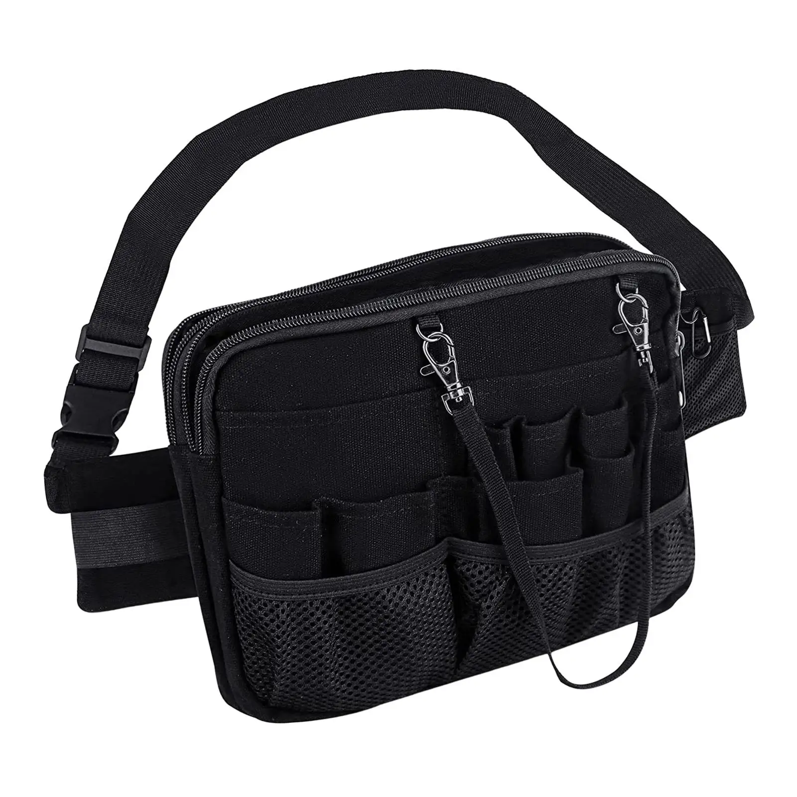  Fanny Pack Organizer Nursing Tool Bag Multiple Pockets Belt Bag 