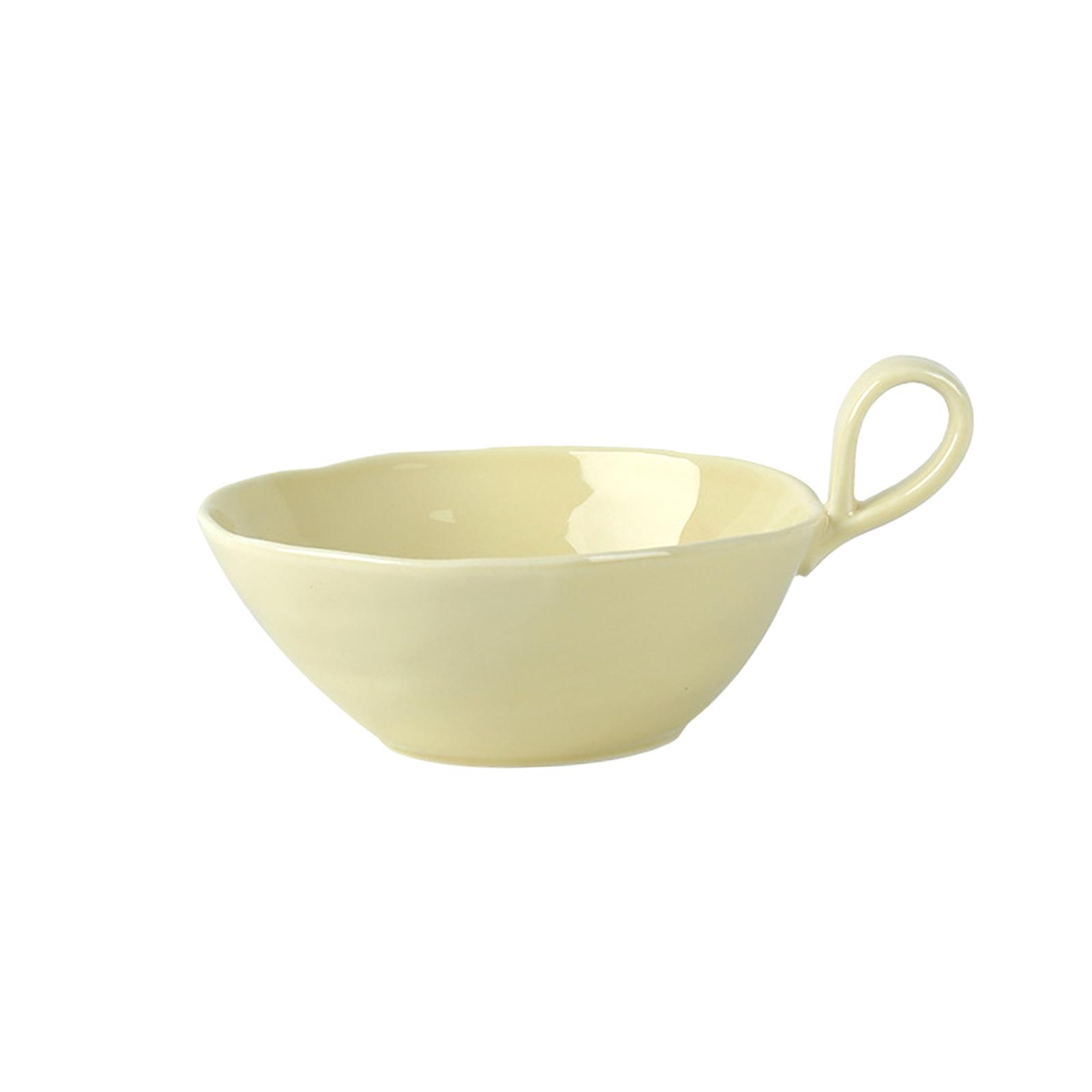 Ceramic Salad Bowl Decorative Multipurpose Serving Bowl Ceramic Mixing Bowl for Soup Kitchen Dessert Baking Food Storage