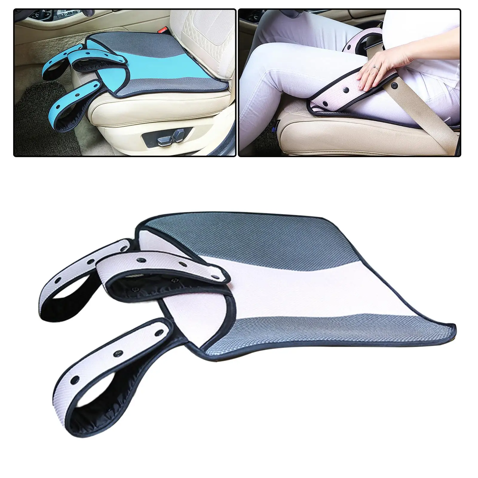 Maternity Car Adjuster Cushion Breathable Comfortable Soft Seat Belt Strap Seat Cover for Moms