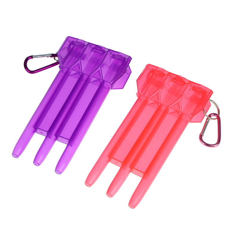 1pc Dartbox tragbare transparente Darts abs Dart Box Schlüssels chloss Schnalle integrierte Universal Dart Box geeignet für die meisten Darts – Detail 12