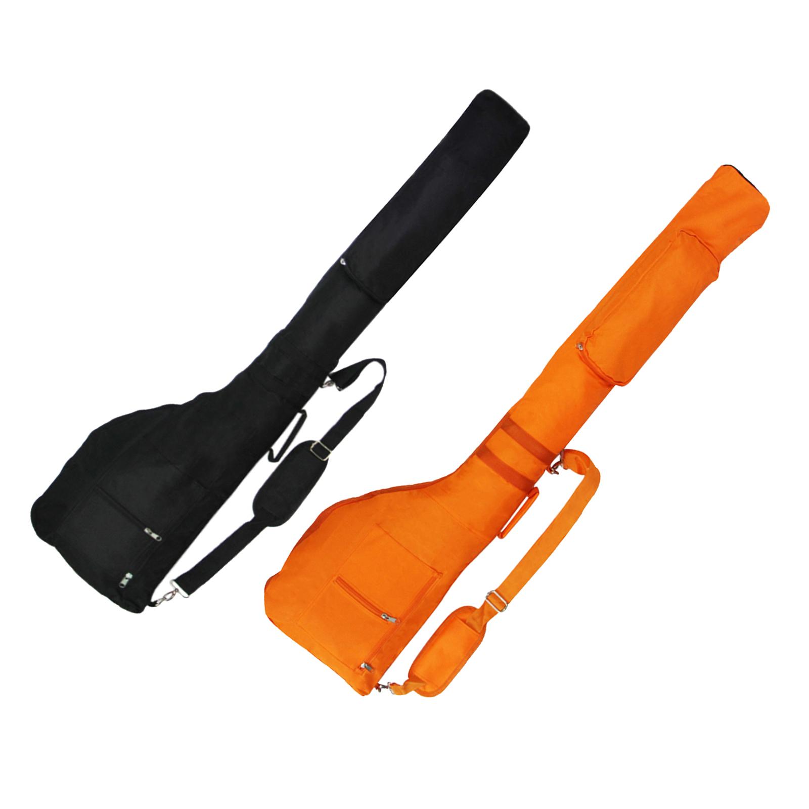 Portable Golf Club Bag Travel Clubs Holder Case Lightweight with Carry Handle and Shoulder Strap Waterproof Carrier Sunday Bag