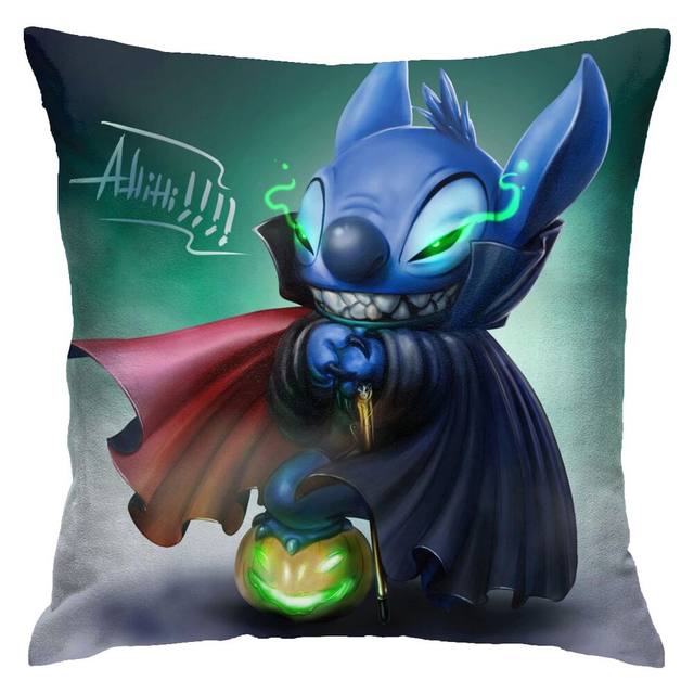 Stitch Pillow Case Disney Cushion Cover Disney Fan Art 