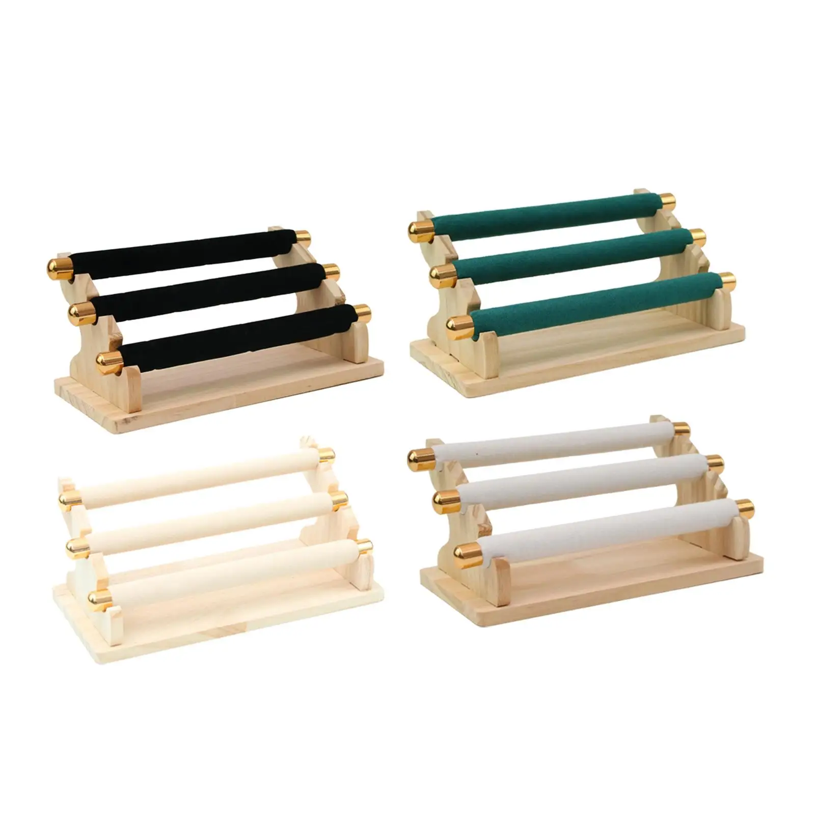 Detachable Rings Display Holder Jewelry Storage Rack Jewelry Display Rack for Tabletop Countertop Home Cabinet Decoration