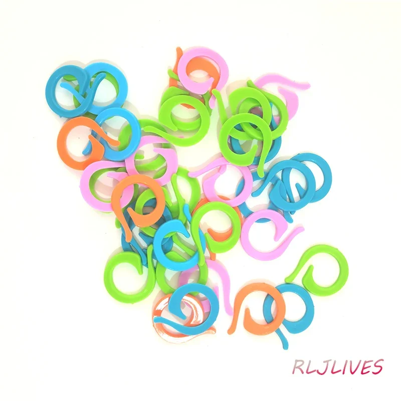 Description Picture 3 of item20/50Pcs Mark Circle DIY Weaving Knitting Tools Crochet Markers Stitching Needle Clip Markers Ring Sewing Accessories