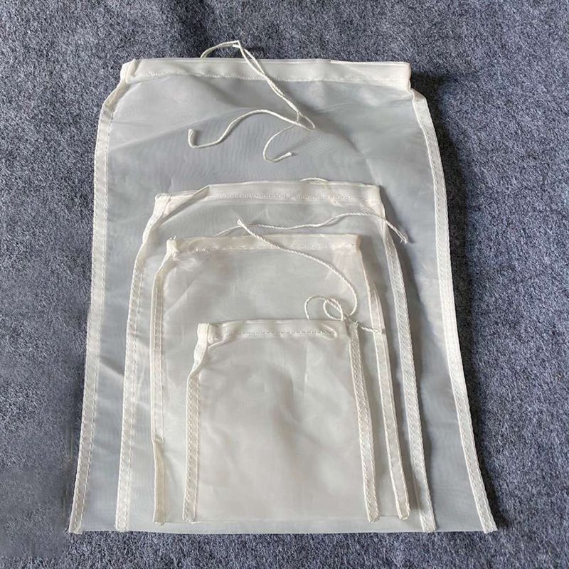 Description Picture 4 of item1pc Beer Homebrew Filter Bag for Brewing Malt Boiling Wort Mash Strainer Tool Mesh Nylon Food Strainer Bag Wine Soy Milk Filter