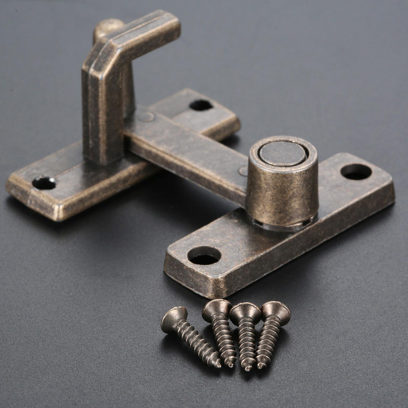 Description Picture 3 of itemBarn Sliding Door Lock Vintage Style Hardware Gate Latch for