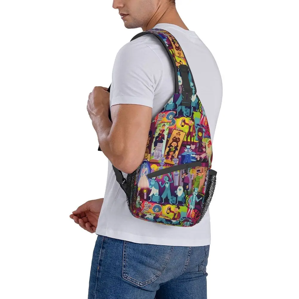 personalizado ombro saco de peito para viagens caminhadas daypack