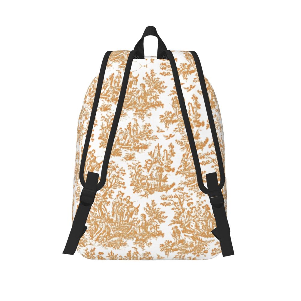 Toile De Jouy Patterns Mochilas De Lona