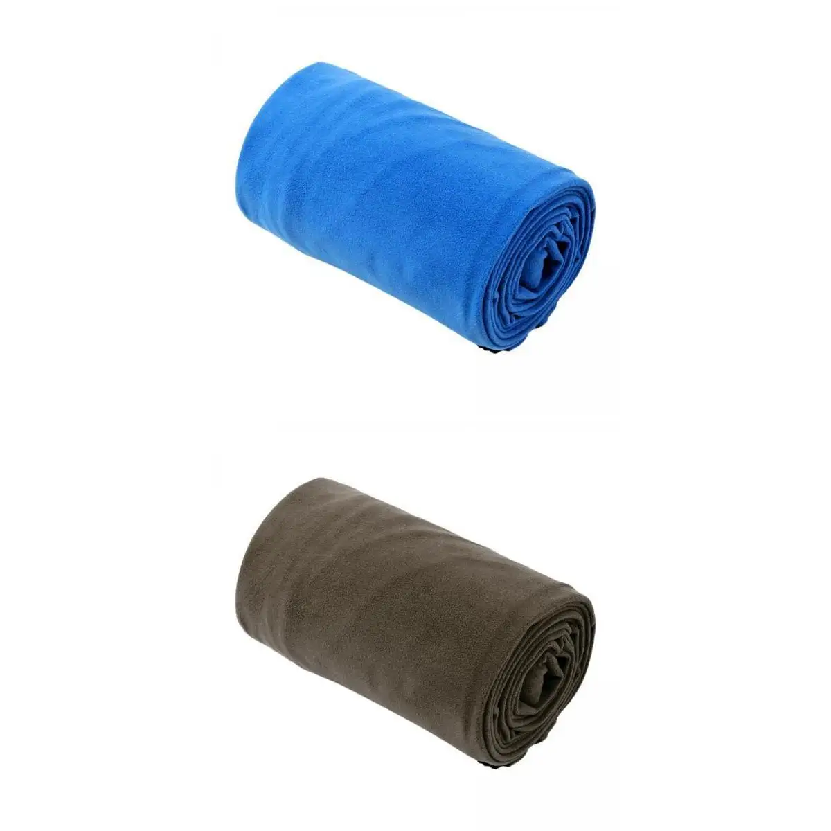 2Pcs Soft Fleece Sleeping Bag Liner Camping Blanket Picnic Adult Cushion