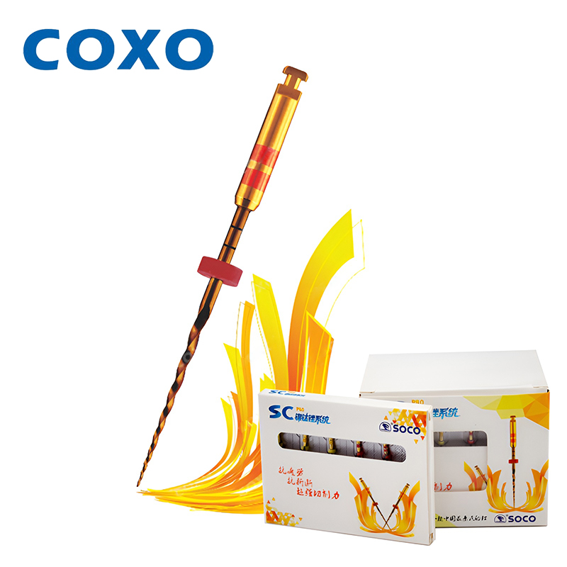 Best of COXO SOCO PRO Dental Heat Activation Rotary Root Canal Endodontic Files 6Pcs / Box Flexible Dentist Materials Nickel-Titanium File Reviews & Tips