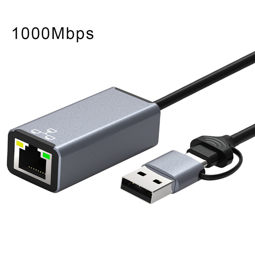 USB Type-C/RJ45 гигабитный смартфон из алюминиевого сплава Мбит/с |  AliExpress