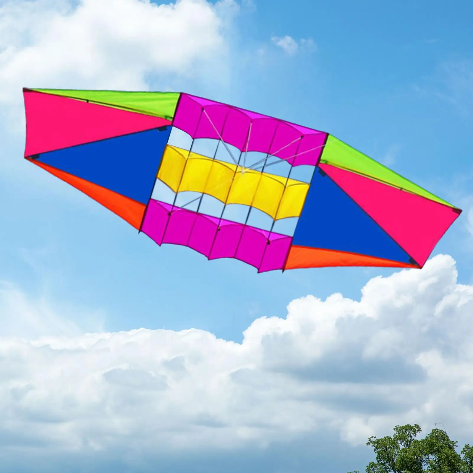 Multicolor Sport Sport Toy Easy to Fly ,Leisure 250Cmx80cm Stereoscopic for Garden Outdoor Adults Children