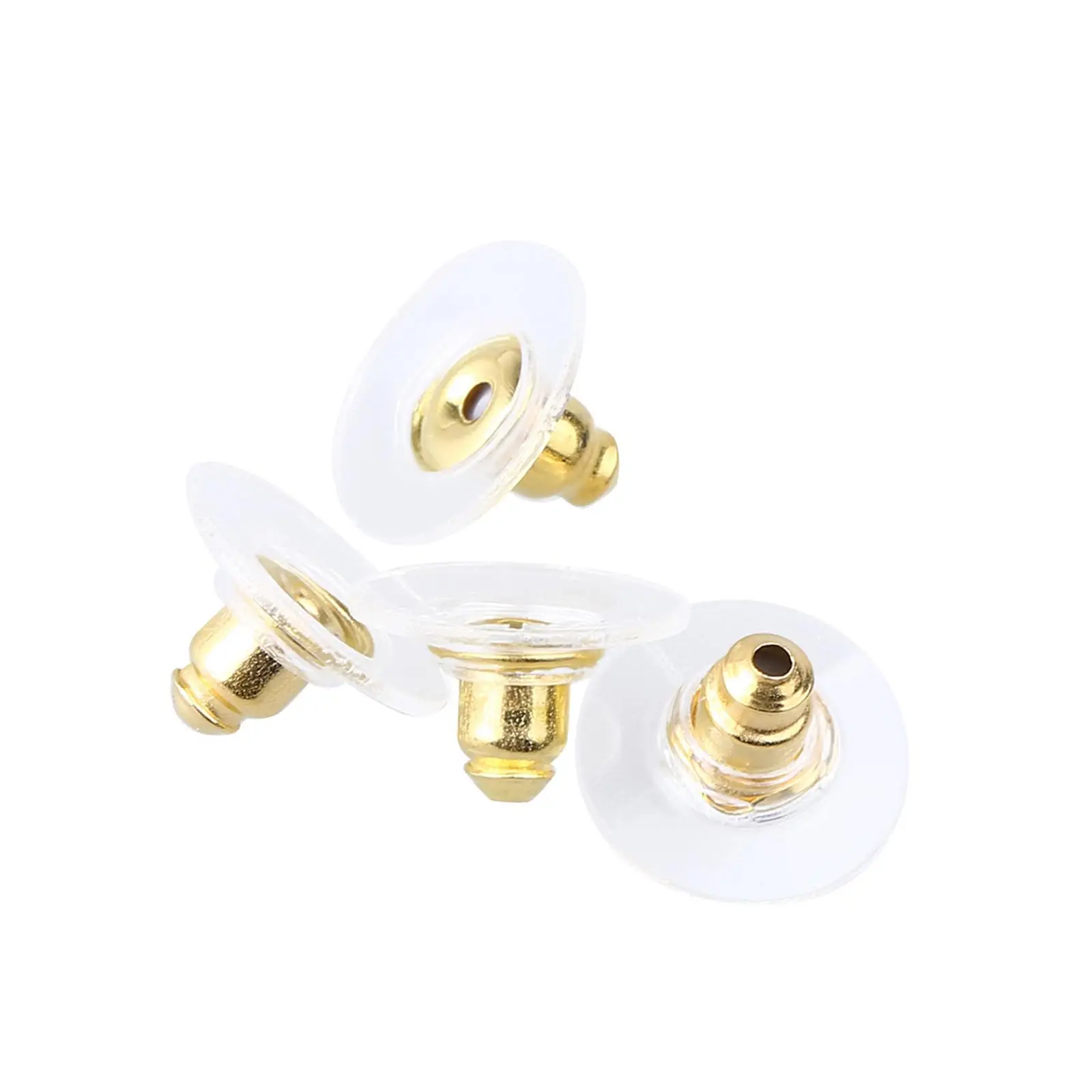 Earring Making Supplies Earring Backs Flat Pad Earring Studs Earring Posts Earring Hooks for Jewelry Making Findings Accessories