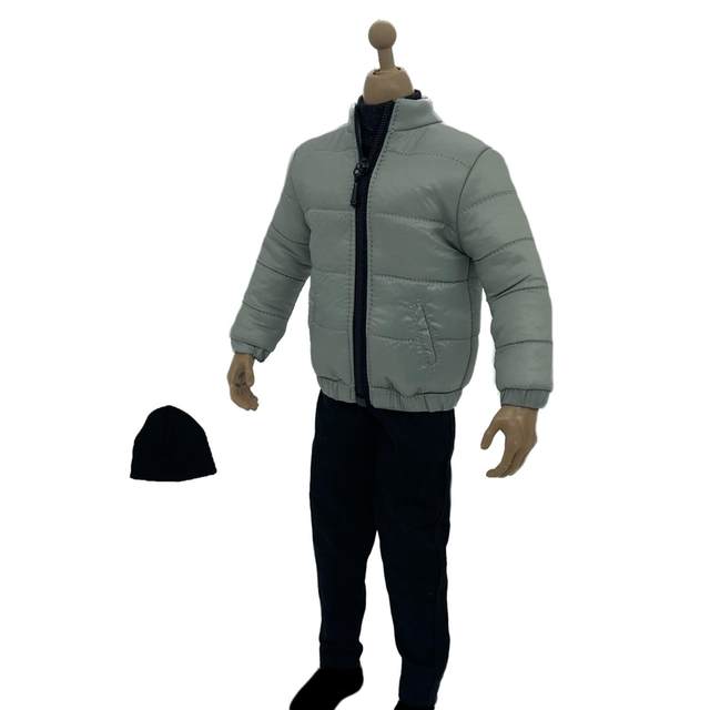4x 1:6`S Clothes Fashion Carefully Sewing Handmade Full Suit for 12`` Male Dolls Costume Accessories Dress up Outfits