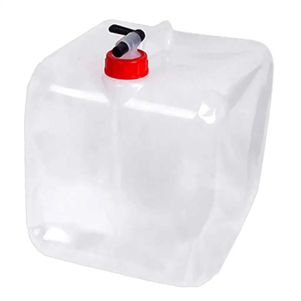 10L / 20L Drinking Water Jug Foldable Water Bucket Bottle For Outdoor Camping Fishing Car