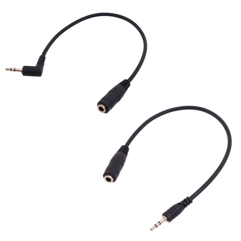 Title 1, 2.5mm Male to 3.5mm Female Aux Stereo Cable Con...