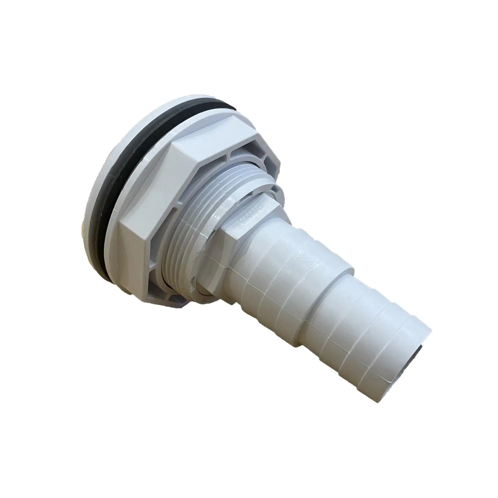Complete Return Inlet Jet Fittings Parts Durable with Gasket and Adapter Replacement. 1/2`` Easy to Install for Ground Pool