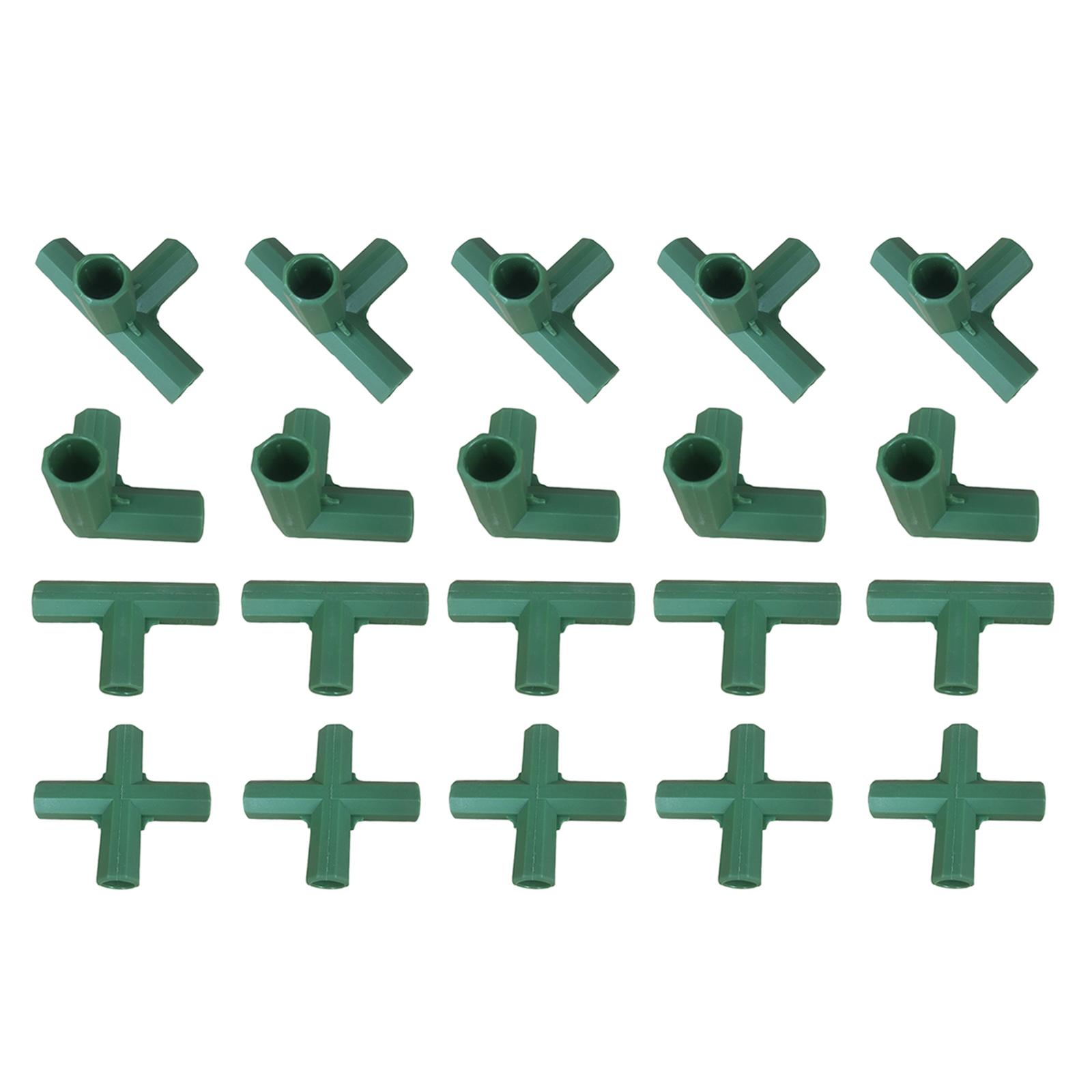 Description Picture 6 of itemSet of 20 Greenhouse Building Fittings Frame Connectors for Flower Stands Greenhouse Bracket Gardening Awning Joints