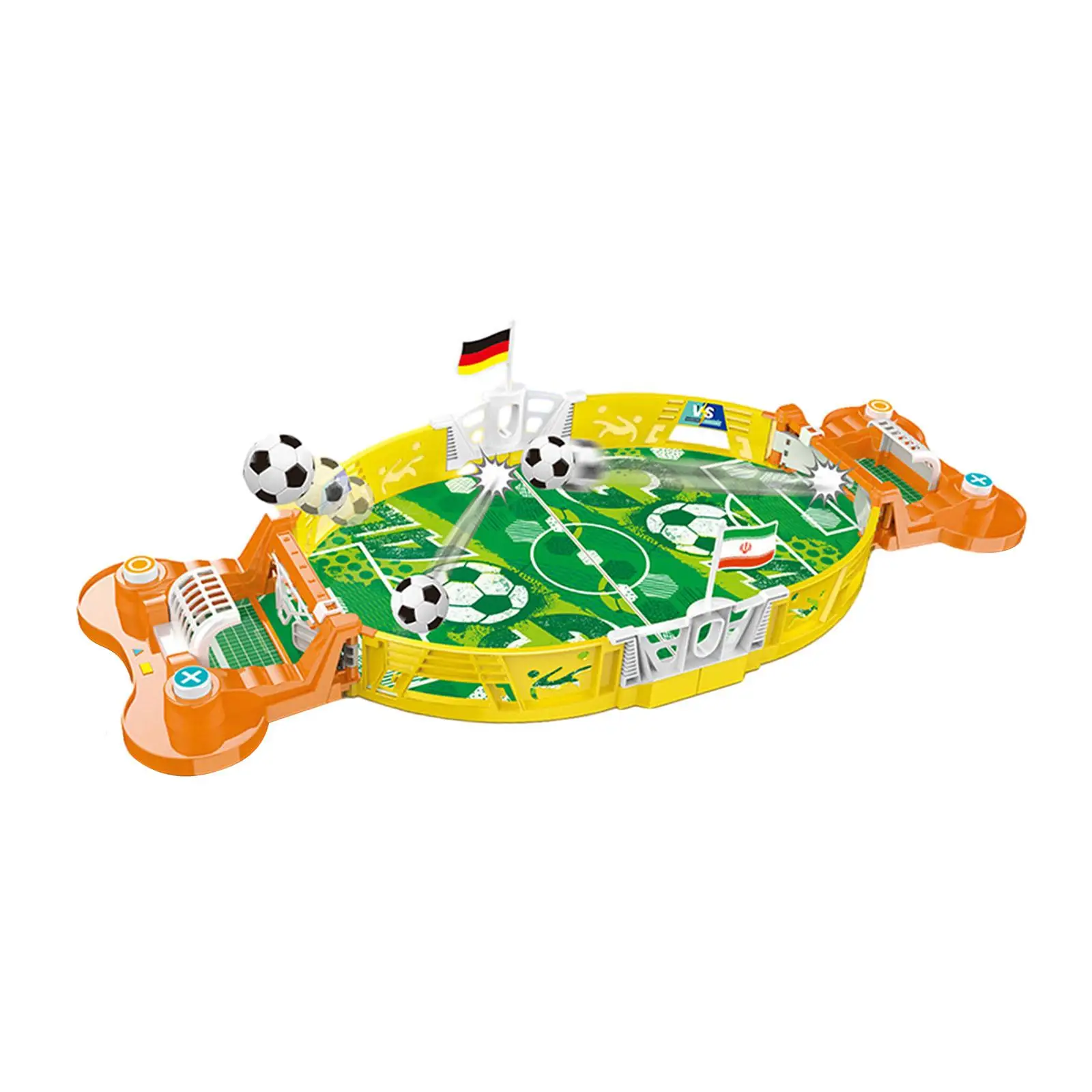 Tabletop Football Soccer Pinball Game Portable Desktop Toy Mini Foosball Games for Kids Adults Entertainment Boys Girls Family