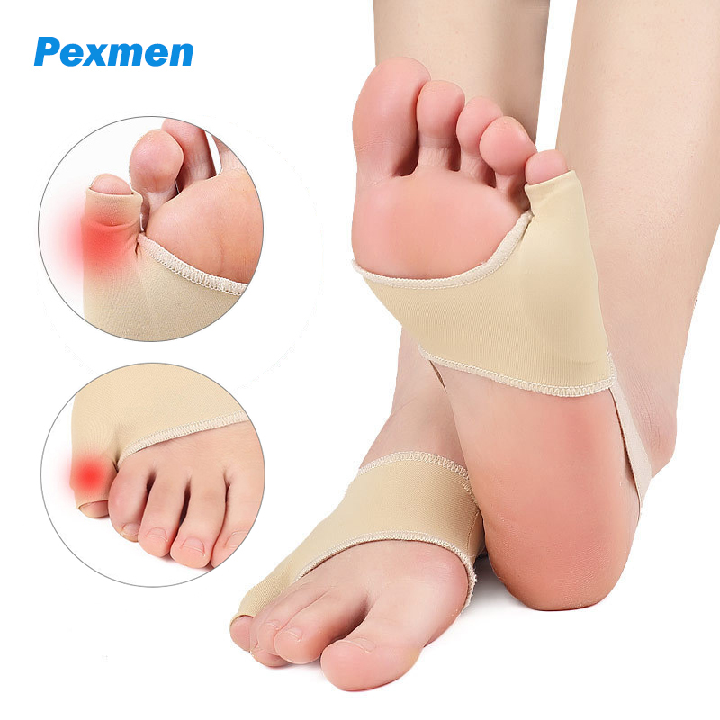 Best of Pexmen 2Pcs / Pair Tailors Bunion Corrector Bunionette Sleeves Non-Slip Strap Toe Protectors For Hallux Valgus Overlapping Toe Reviews & Tips