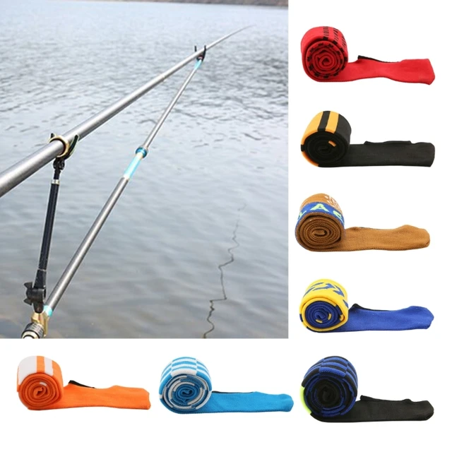 Elastic Fishing Poles Covers Fishing Rod Protect Cover for Spinning Baitcasting  Rod Fishing Rod Socks Fishing Rod Sleeve - AliExpress