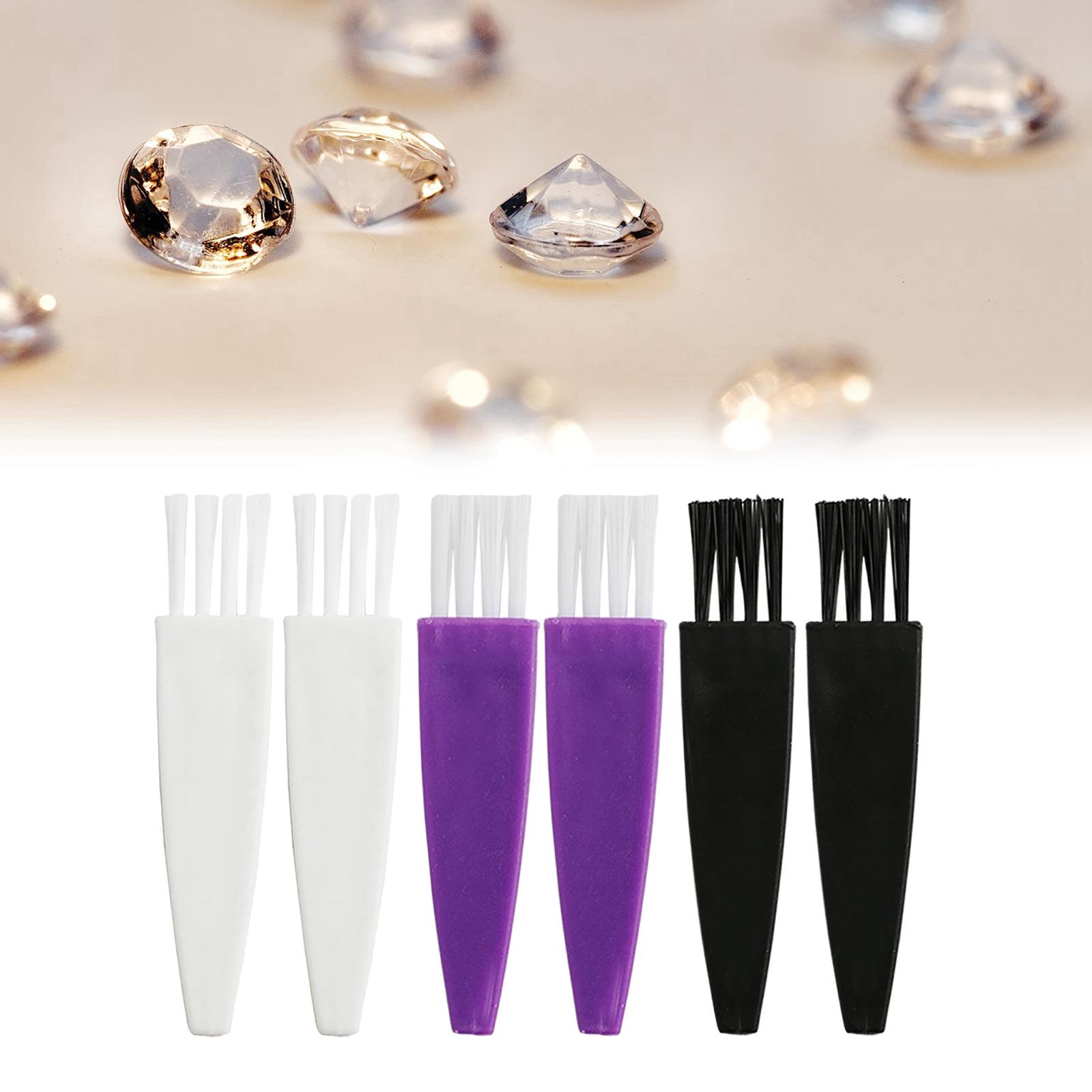 Diamond Painting Point Drill Brush Durable ABS Diamond Painting Cleaning Brush for Home Cross Stitch Desk Cleaning Accessories