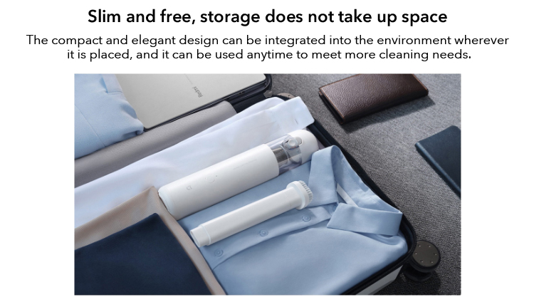 Original MIJIA Portable Handheld Vacuum Cleaner For Home Car Mini Wireless Dust Catcher Collector 13000PA Cyclone Suction