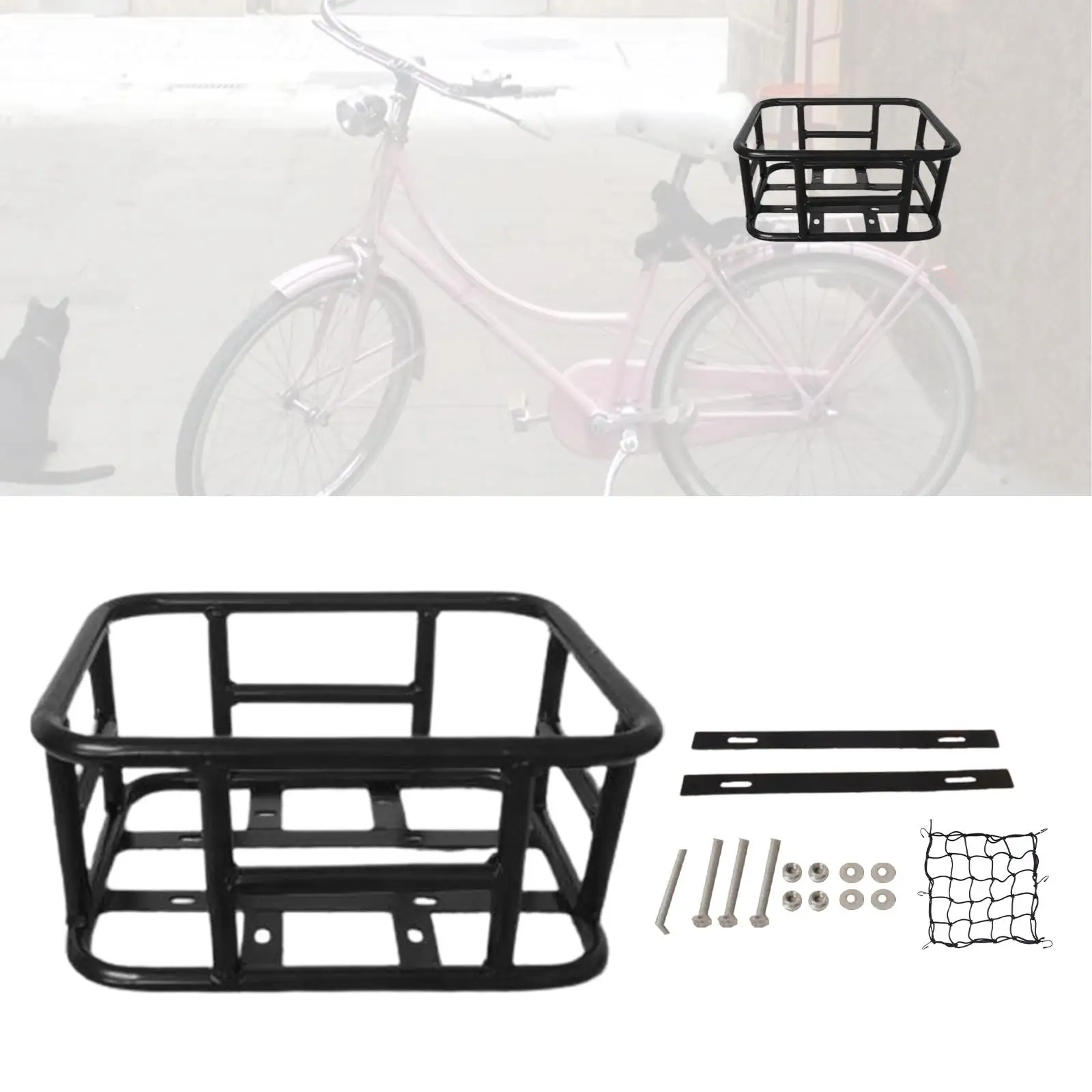 Bikes Basket Rear Large Capacity Bike Pannier Cycling Bicycle Cargo Rack Bag