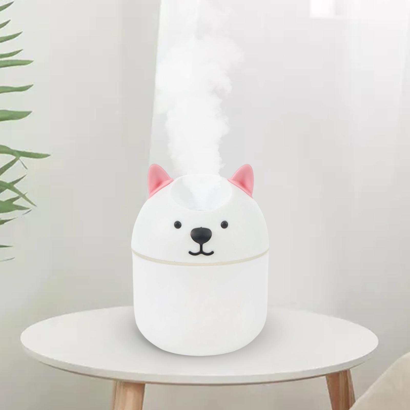 Portable Mist Humidifier Aromatherapy Aroma Oil Diffuser Ultrasonic Atomizer 240ml for Car Home Office Baby Room Desk