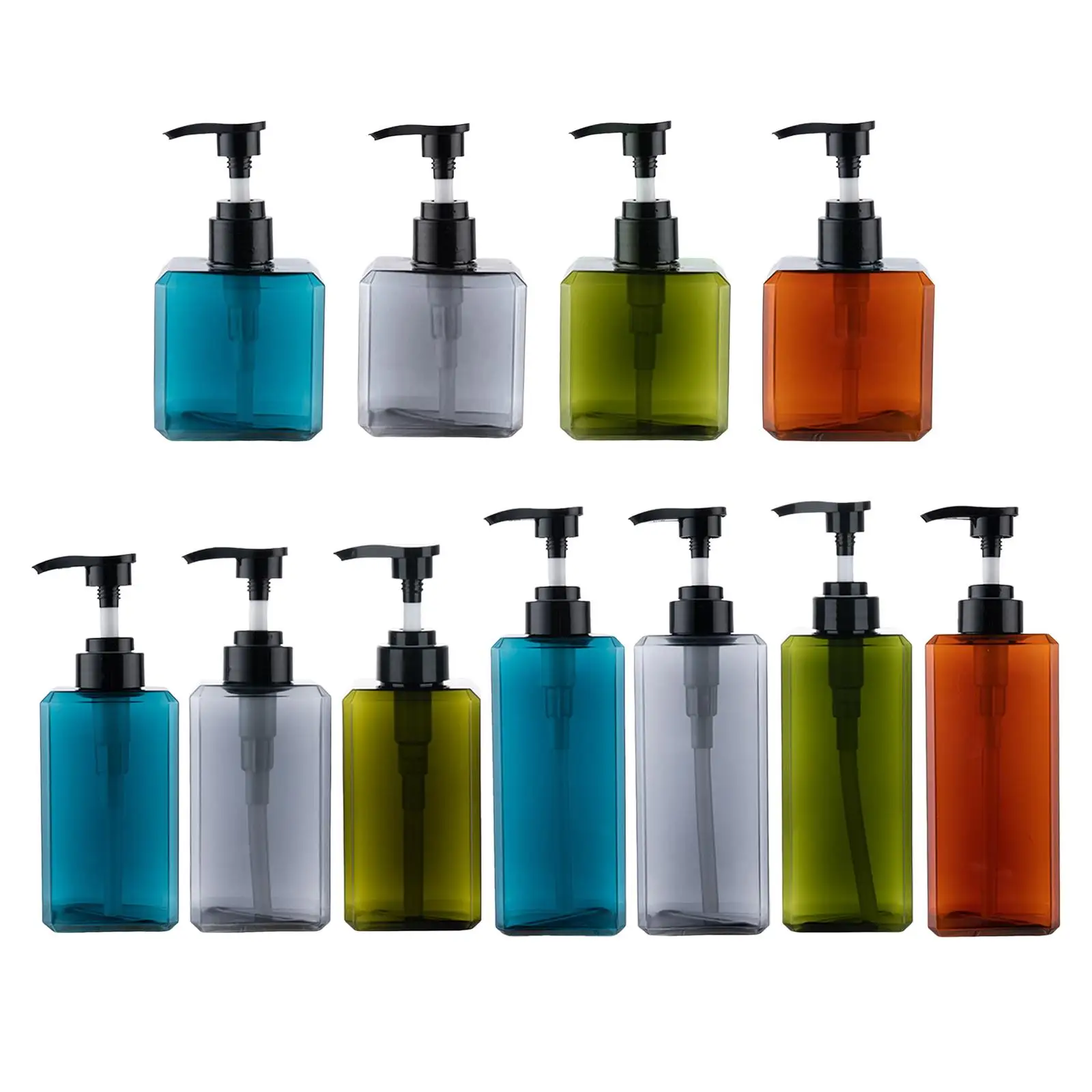 1x Soap Dispenser Empty Bottle Liquid  Reusable Handwash Container for Hotel Tabletop Wash Room Shower  Hand Soap