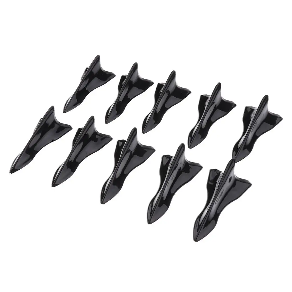 10 Pieces Car Generator Shark Fin Decorative High quality ABS Increases and Performance