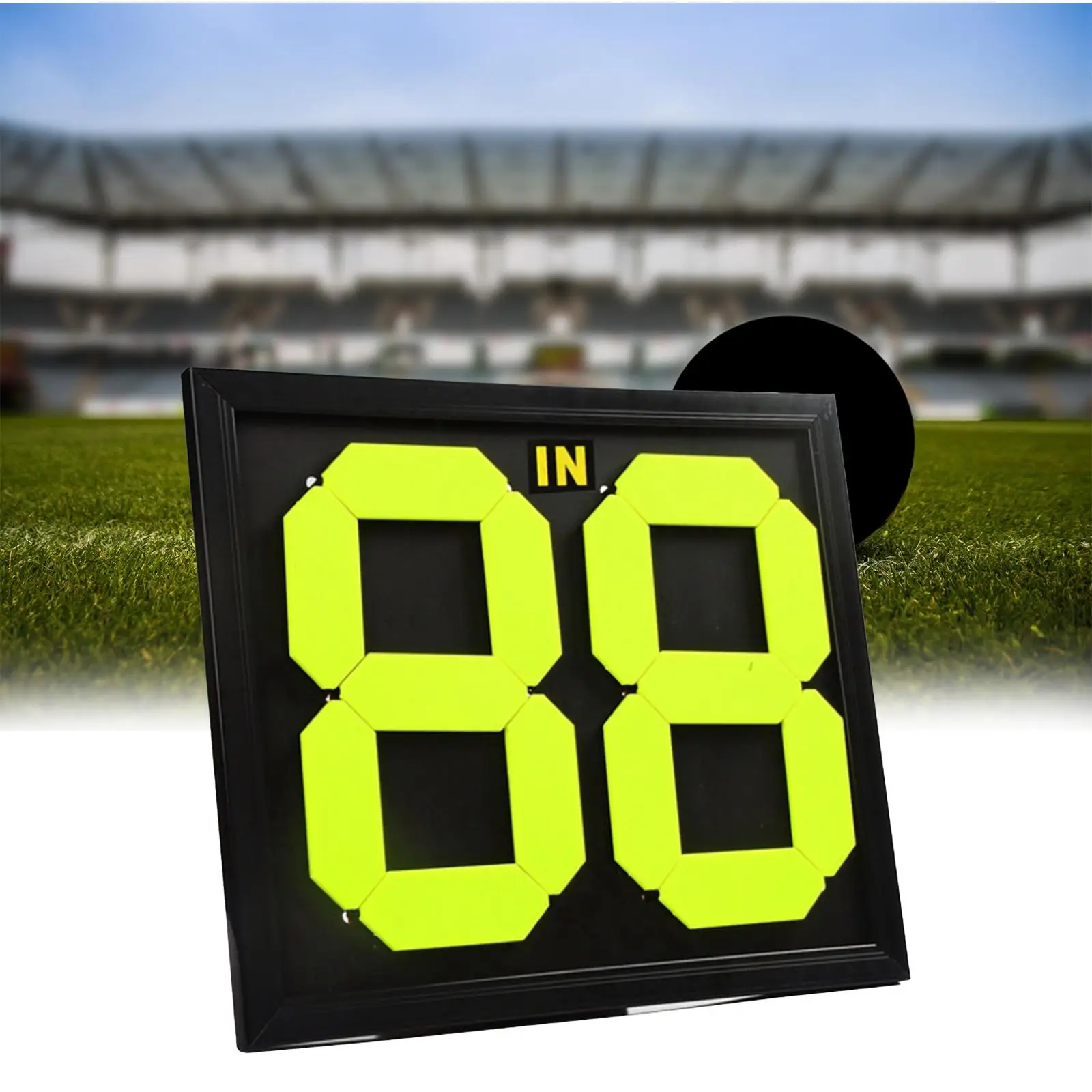 Football Soccer Manual Substitution Board Card Durable Waterproof Practical