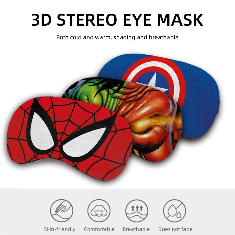 Best of Cartoon Spider Sleep Eye Mask Soft Travel Nap Lightproof Sleeping Eye Covers For Children Lunch Break Blackout Eye Covers Reviews & Tips