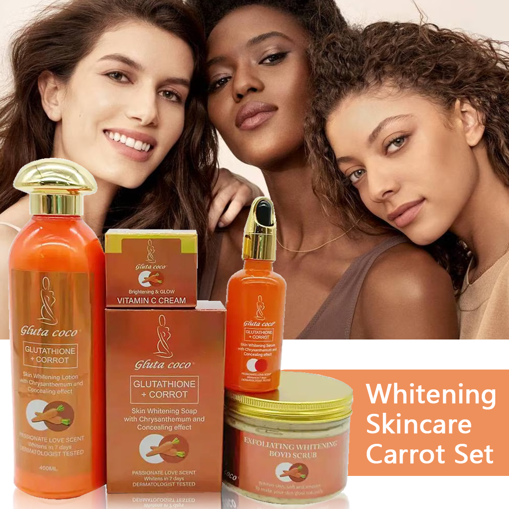 Best of Gluta Master Carrot Skin Whitening & Brightening Set Moisturising Anti-ageing For Glowing Skin Dark Skin Whitening Care Brand Reviews & Tips