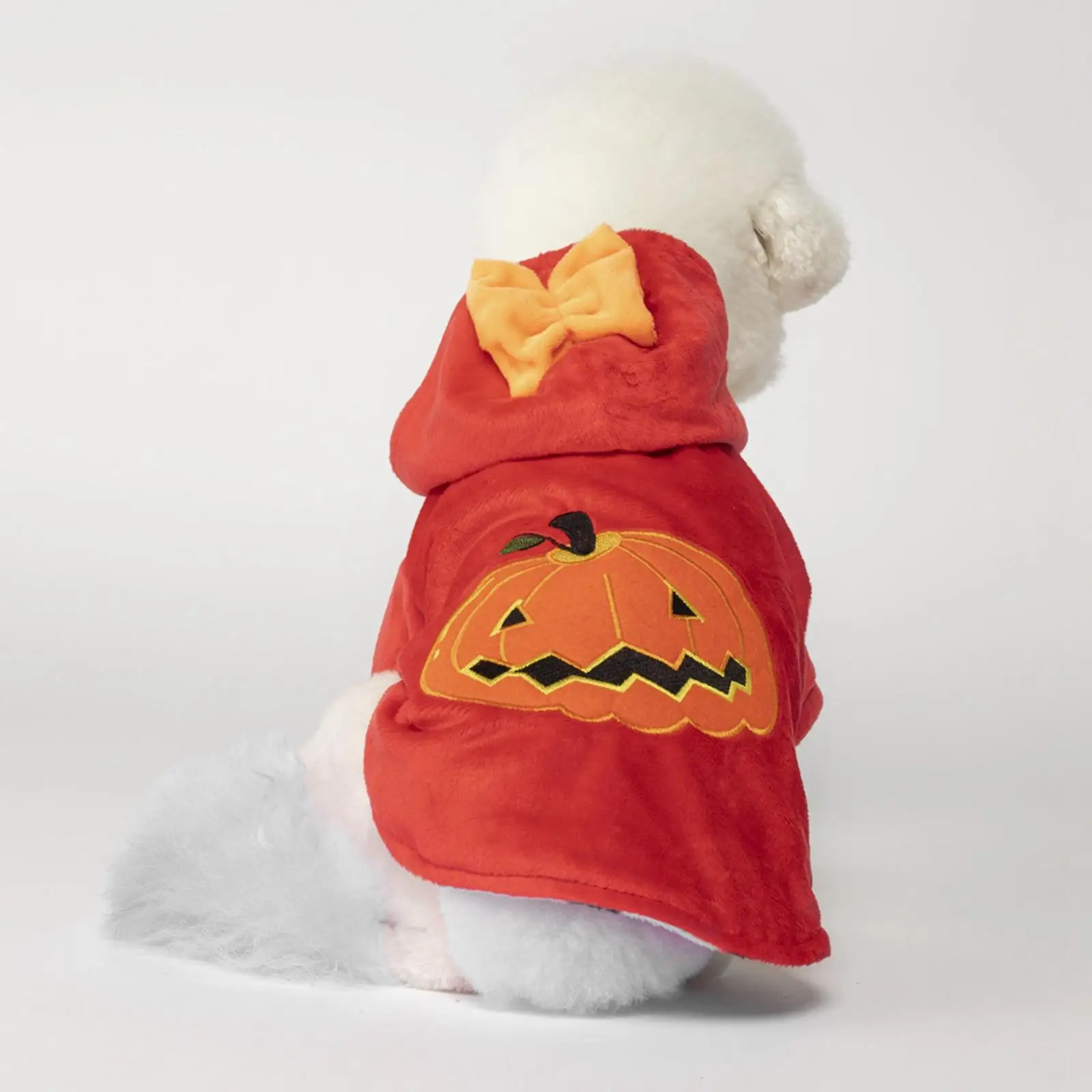 Puppy Fleece Hoodie Halloween Cosplay Costume Dog Clothing Fashion Pet Cosplay Outfits Pet Clothes for Carnival Birthday Holiday