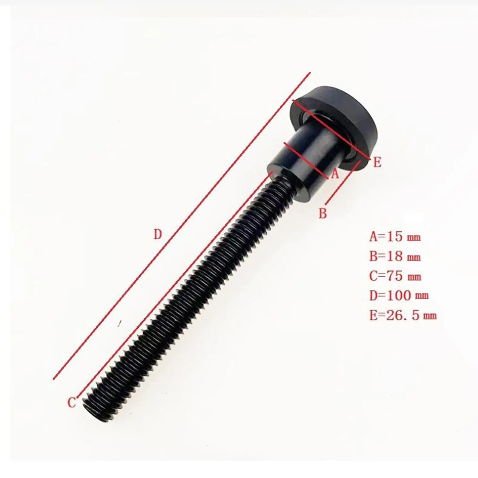 Billiard Cue Extension Bumper Pool Cue Extension Connected Back Plug Screw Replacement Part for Billiard Cue